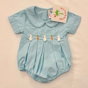 Shrimp & Grits Kids Easter Bubble - NEW - 3 Months